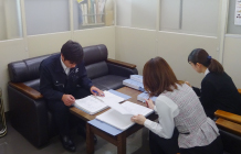 作業部会（長崎県、県かん水、漁協が申請書類をチェック）